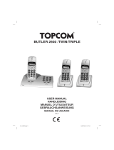 Topcom butler 2900 Manuel utilisateur