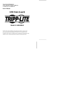 Tripp Lite U205-004-R Manuel utilisateur