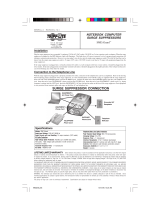 Tripp Lite Notebook Computer Surge Suppressors iGuard Manuel utilisateur