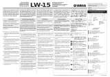 Yamaha lw-15 Le manuel du propriétaire