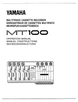 Yamaha MT100 Mode d'emploi