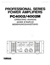 Yamaha PC4002 Manuel utilisateur