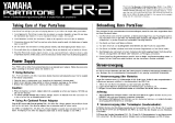 Yamaha Portatone PSR-2 Le manuel du propriétaire