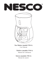 Nesco TM-1 Manuel utilisateur