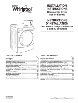 Whirlpool CED9050AW Guide d'installation