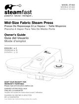 Steamfast SF-623BK Mode d'emploi