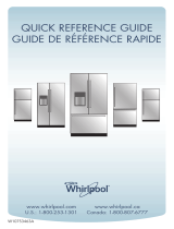 Whirlpool WRF757SDEE Guide d'installation