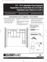 ClosetMaid 2891 Guide d'installation