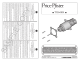 Pfister TX8-0001 Guide d'installation
