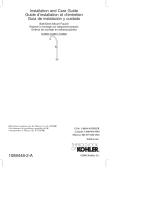 Kohler K-8362-CP Guide d'installation