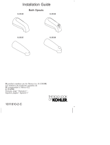 Kohler K-15136-BN Guide d'installation