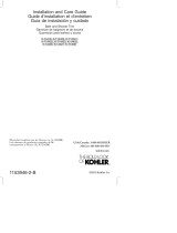 Kohler K-14426-CP Guide d'installation