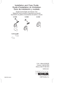 Kohler TS395-4S-CP Guide d'installation