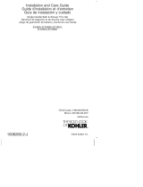 Kohler T15611-4H-CP Guide d'installation