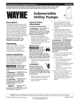 Wayne VIP25 Guide d'installation