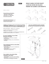 Delta 3353-RB-DST Guide d'installation