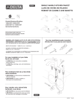 Delta Faucet 1353-RB-DST Guide d'installation