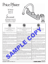 Pfister F-8H6-85SS Guide d'installation