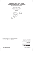 Kohler K-12177-BV Guide d'installation