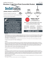 Sea gull lighting 77174BLE-962 Guide d'installation