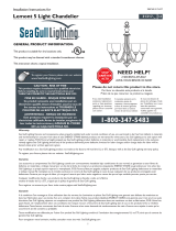 Sea gull lighting 31317-710 Guide d'installation