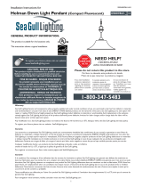 Sea gull lighting 69807BLE-827 Guide d'installation