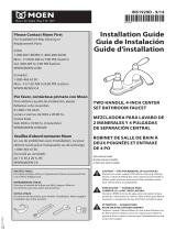 Moen WS84550-4C3PC18 Guide d'installation