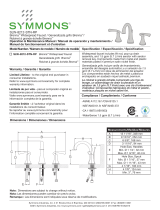 Symmons SLW-8212-STN-RP Guide d'installation