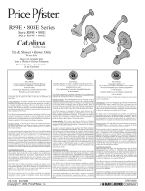 Pfister R89-8EBK Guide d'installation