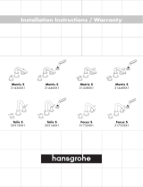 Hansgrohe 31438821 Guide d'installation
