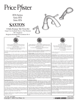 Black & Decker Price Pfister SAXTON RT6 Series Guide d'installation