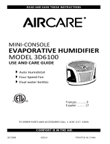 Aircare 3D6 100 Mode d'emploi