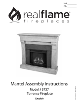 Real Flame 3737-CS Guide d'installation