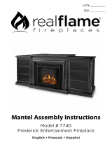 Real Flame 7740-W Manuel utilisateur