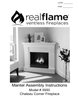 Real Flame 5950E-DW Manuel utilisateur