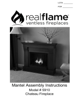 Real Flame Chateau 5910 Manuel utilisateur