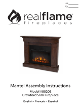 Real Flame 8020E-W Manuel utilisateur