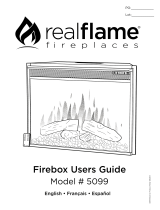 Real Flame 8720E-BLK Mode d'emploi