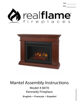 Real Flame 8070E-W Le manuel du propriétaire