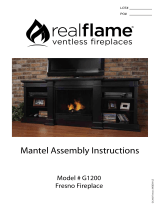 Real Flame G1200E-DW Manuel utilisateur