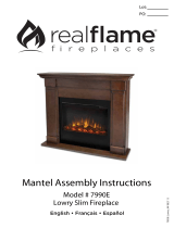 Real Flame 7990E-BLO Manuel utilisateur