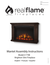 Real Flame 770E-CO Le manuel du propriétaire