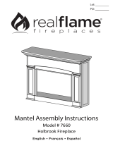 Real Flame 7660E-BK Le manuel du propriétaire