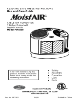 MoistAir MA0300 Mode d'emploi