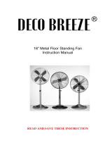 Deco Breeze DBF0208 Manuel utilisateur
