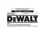 DeWalt DCS373P2W5B Manuel utilisateur