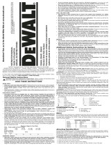 DeWalt D26451 Le manuel du propriétaire