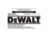 DeWalt DWE402W5 Manuel utilisateur