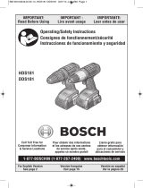 Bosch DDS181-03 Manuel utilisateur