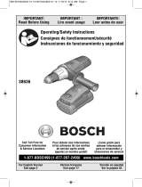 Bosch 38636-01 Mode d'emploi